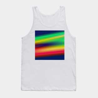 blue white green texture art Tank Top